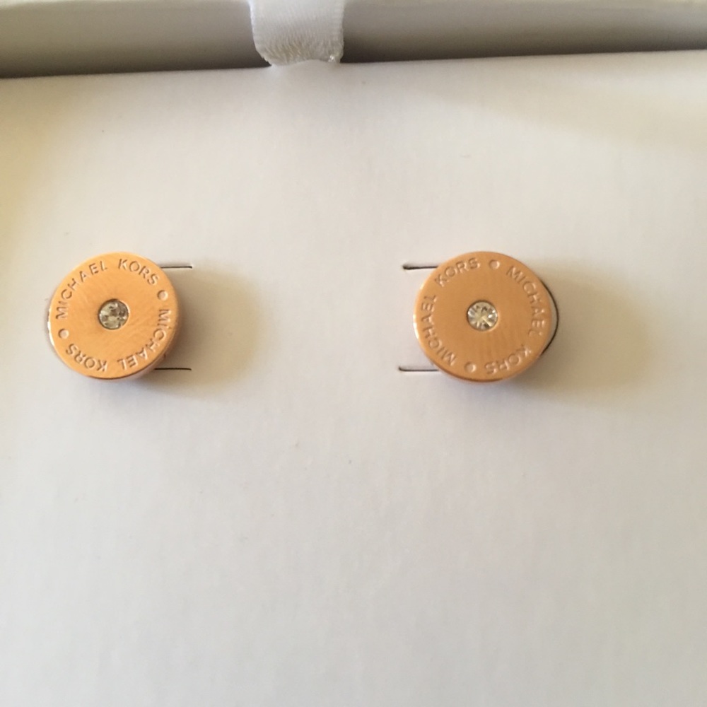 Michael Kors Rose Gold Earrings